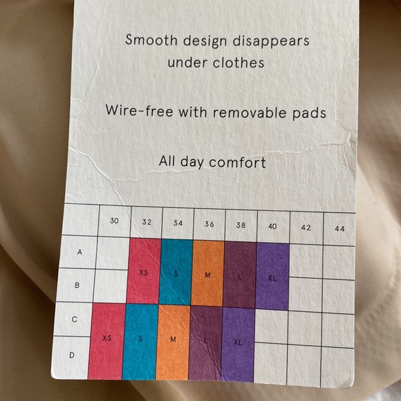 NWT True & Co. True Everybody Women's Adjustable Strap Triangle Bra - Picture 4 of 4